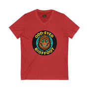 Unisex Odd-Eyed Bigfoot V-Neck T-Shirt