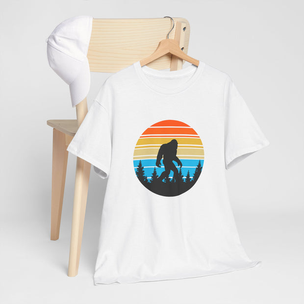 Unisex Bigfoot Forest Sunset T-Shirt