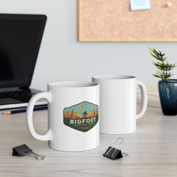 Bigfoot National Park Ceramic Mug