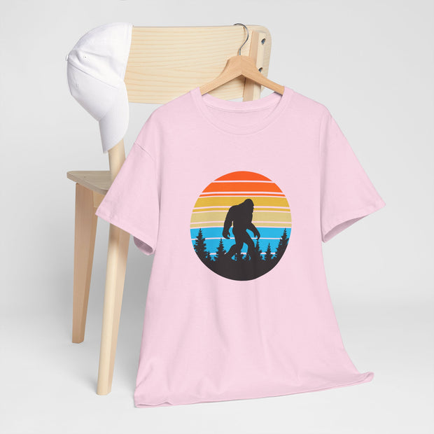 Unisex Bigfoot Forest Sunset T-Shirt