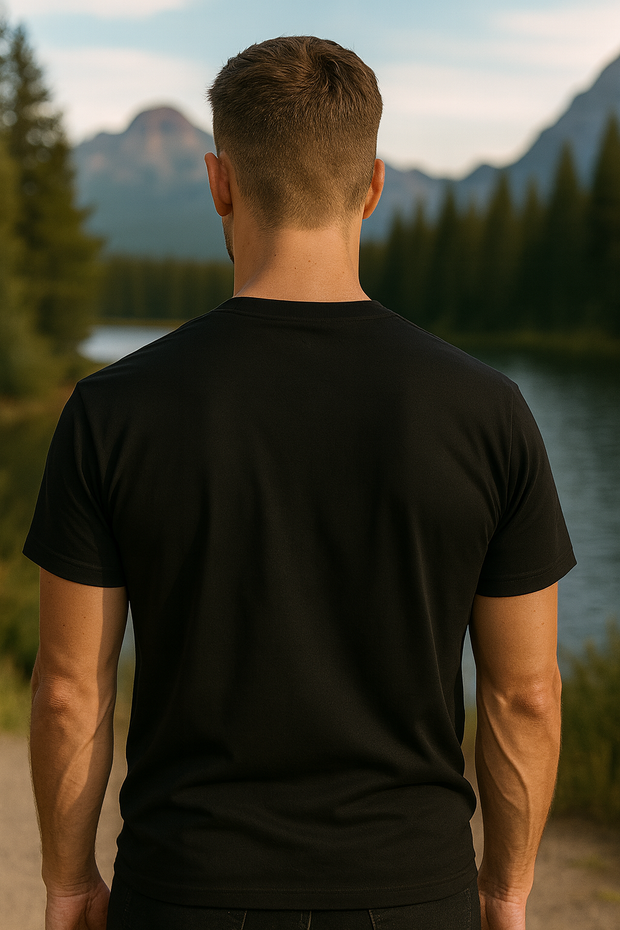 Unisex Graphic T-Shirt – Bigfoot, Loch Ness & UFO Night Scene
