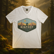 Unisex Bigfoot National Park V-Neck T-Shirt