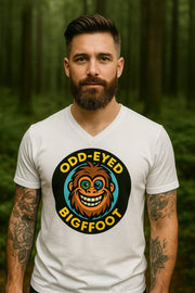 Unisex Odd-Eyed Bigfoot V-Neck T-Shirt