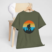 Unisex Bigfoot Forest Sunset T-Shirt