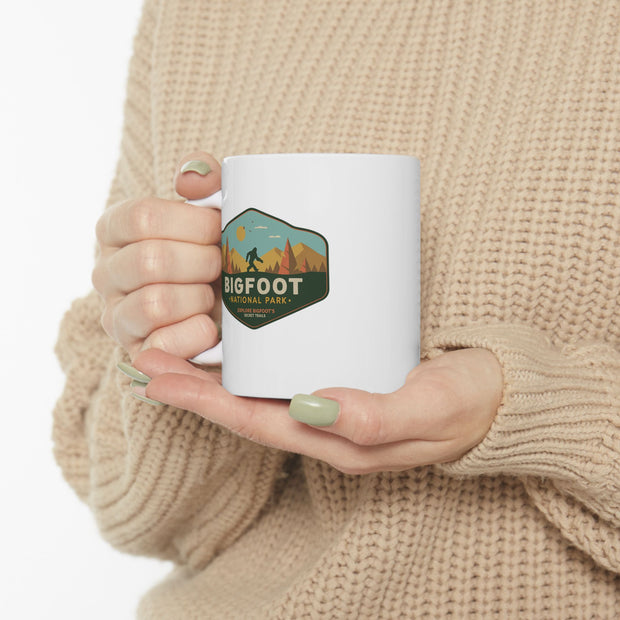 Bigfoot National Park Ceramic Mug