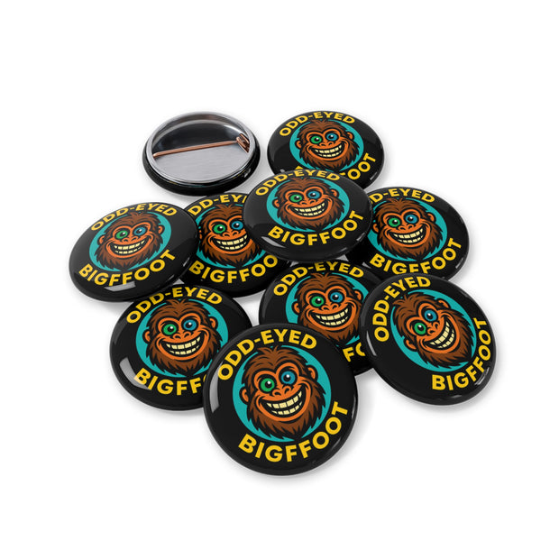 Odd-Eyed Bigfoot Pins
