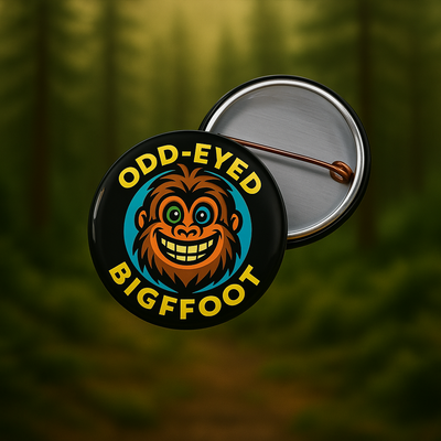 Odd-Eyed Bigfoot Pins