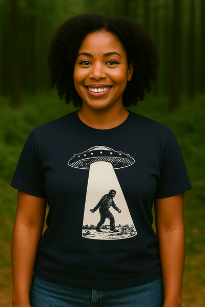 Sasquatch UFO Tee, Unisex