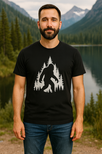 Unisex Bigfoot Forest T-Shirt