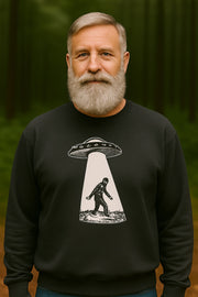 Bigfoot UFO Sweatshirt | Unisex