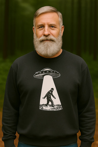 Bigfoot UFO Sweatshirt | Unisex