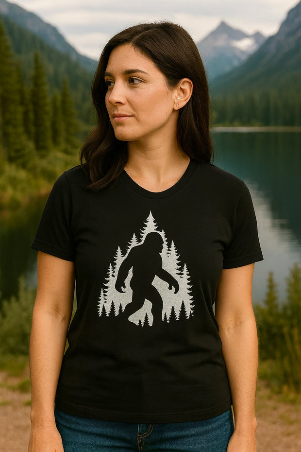Unisex Bigfoot Forest T-Shirt